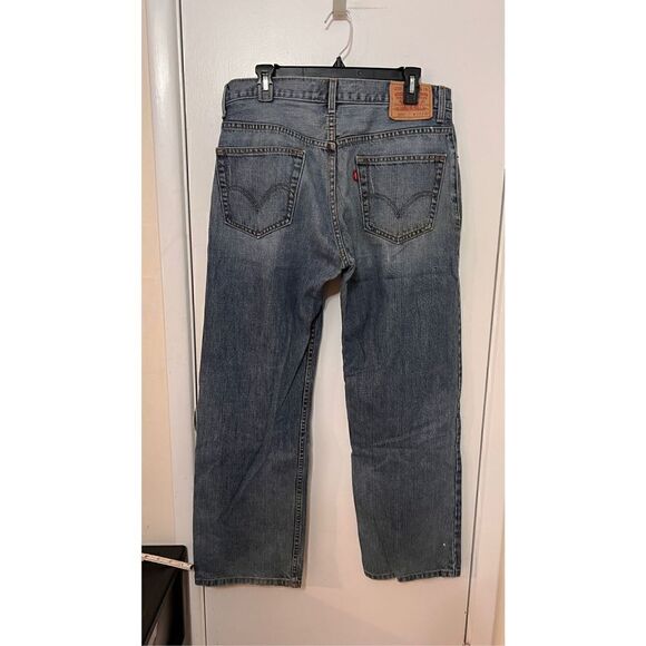 Levi's 559 Jeans Men's Relaxed Straight Leg Blue Denim Medium Wash Size W33xL32 - Picture 6 of 11